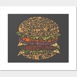 Tasty Burger Posters and Art